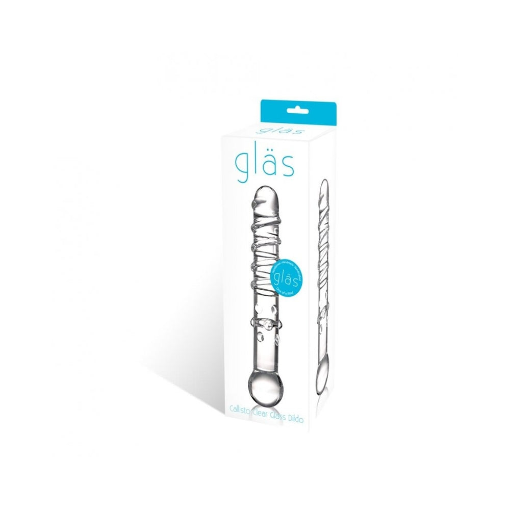 Glas Callisto Clear Glass Dildo