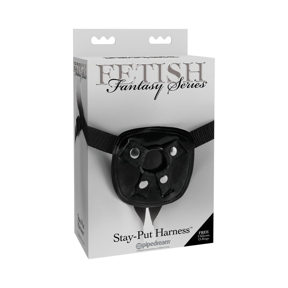 Fetish Fantasy Stay Put Harness Black O/S