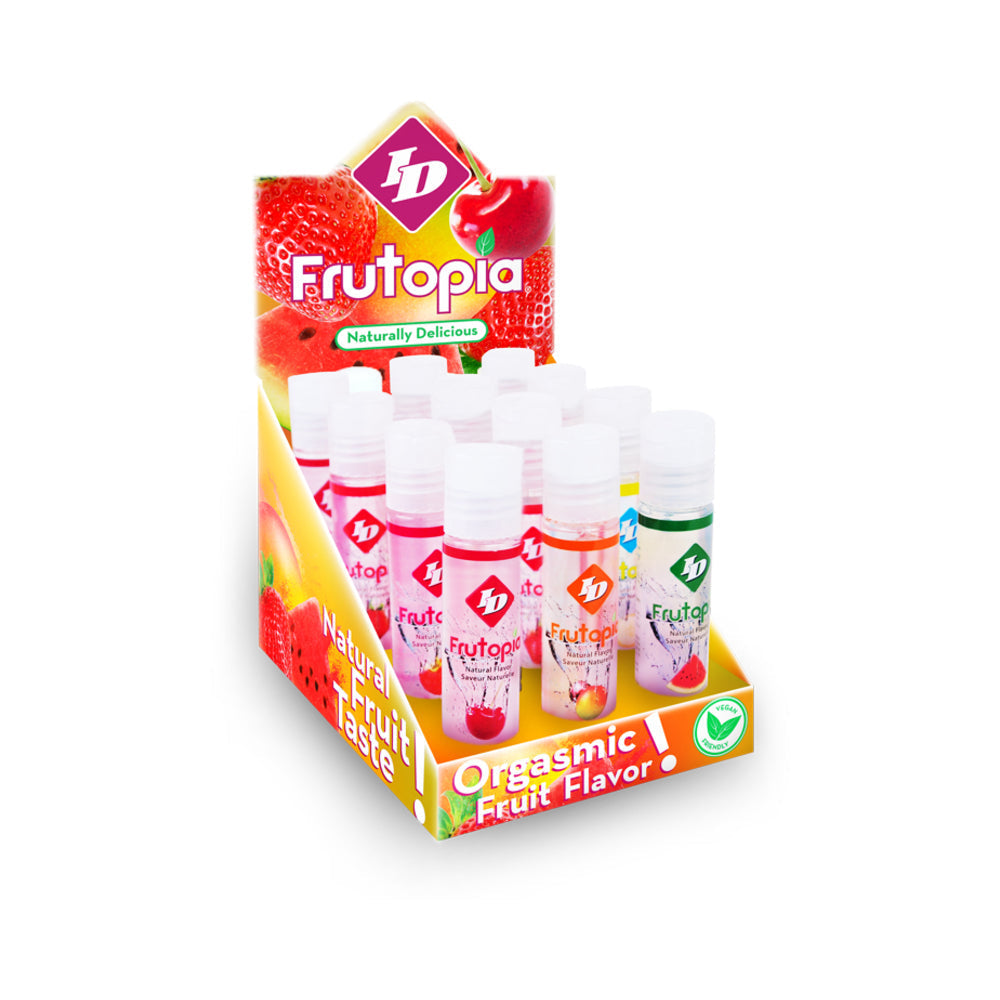 Id Frutopia Flavored Lubricant Assorted 1 Fl Oz Display (12)