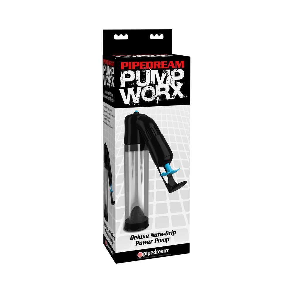 Deluxe Sure Grip Penis Pump Black
