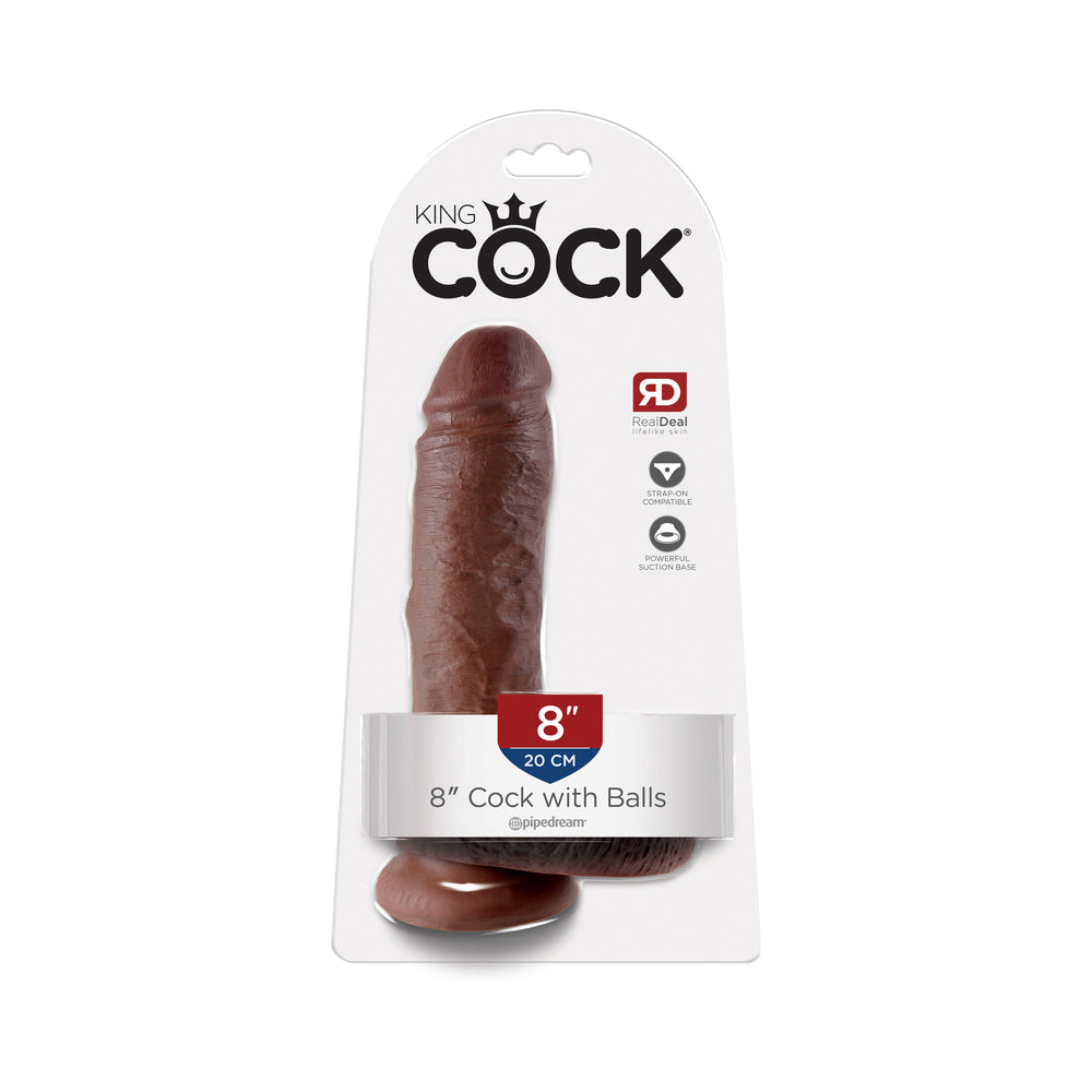 King Cock 8 Inches Cock with Balls