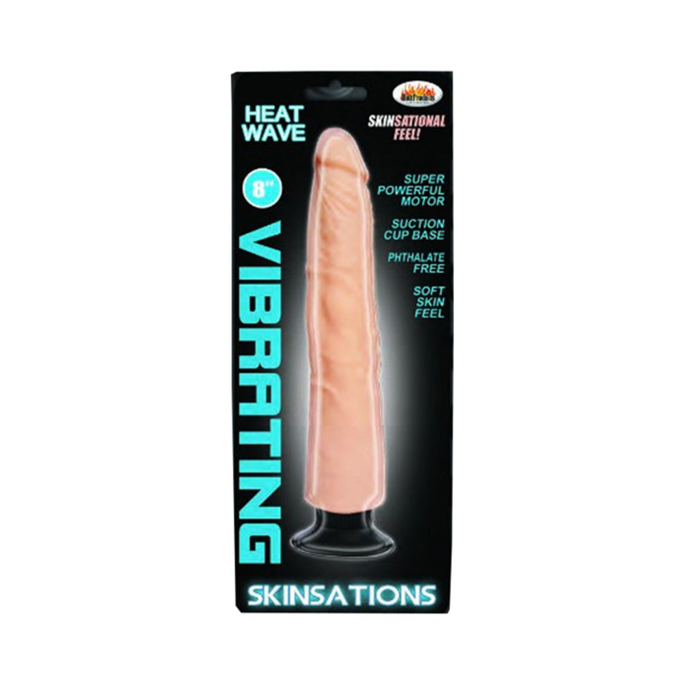 Skinsations Heat Wave Vibrating 8in