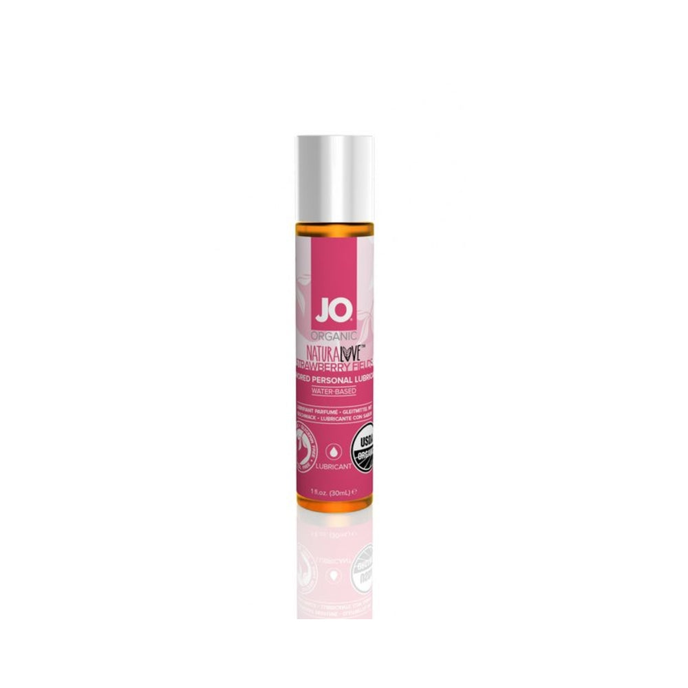 Jo Usda Organic - Strawberry - Lubricant (water-based) 1 Fl Oz / 30 Ml