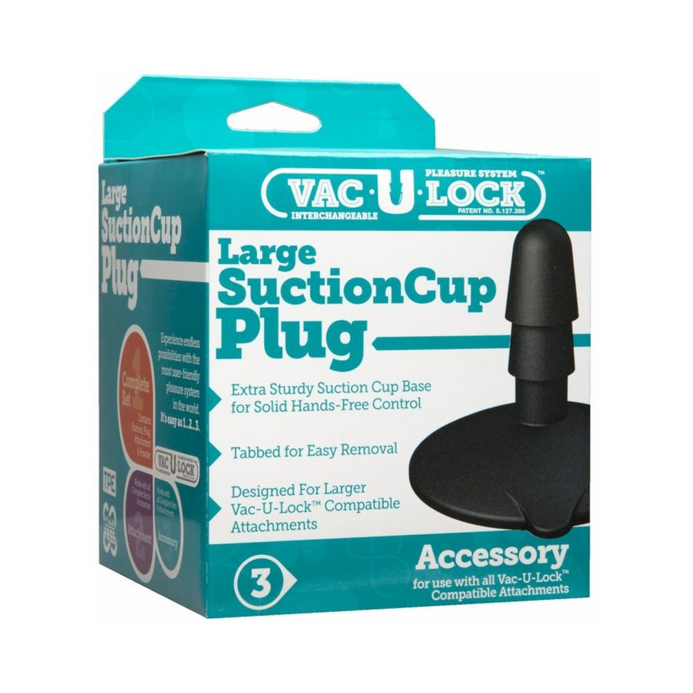 Vac-U-Lock Large Suction Cup Plug