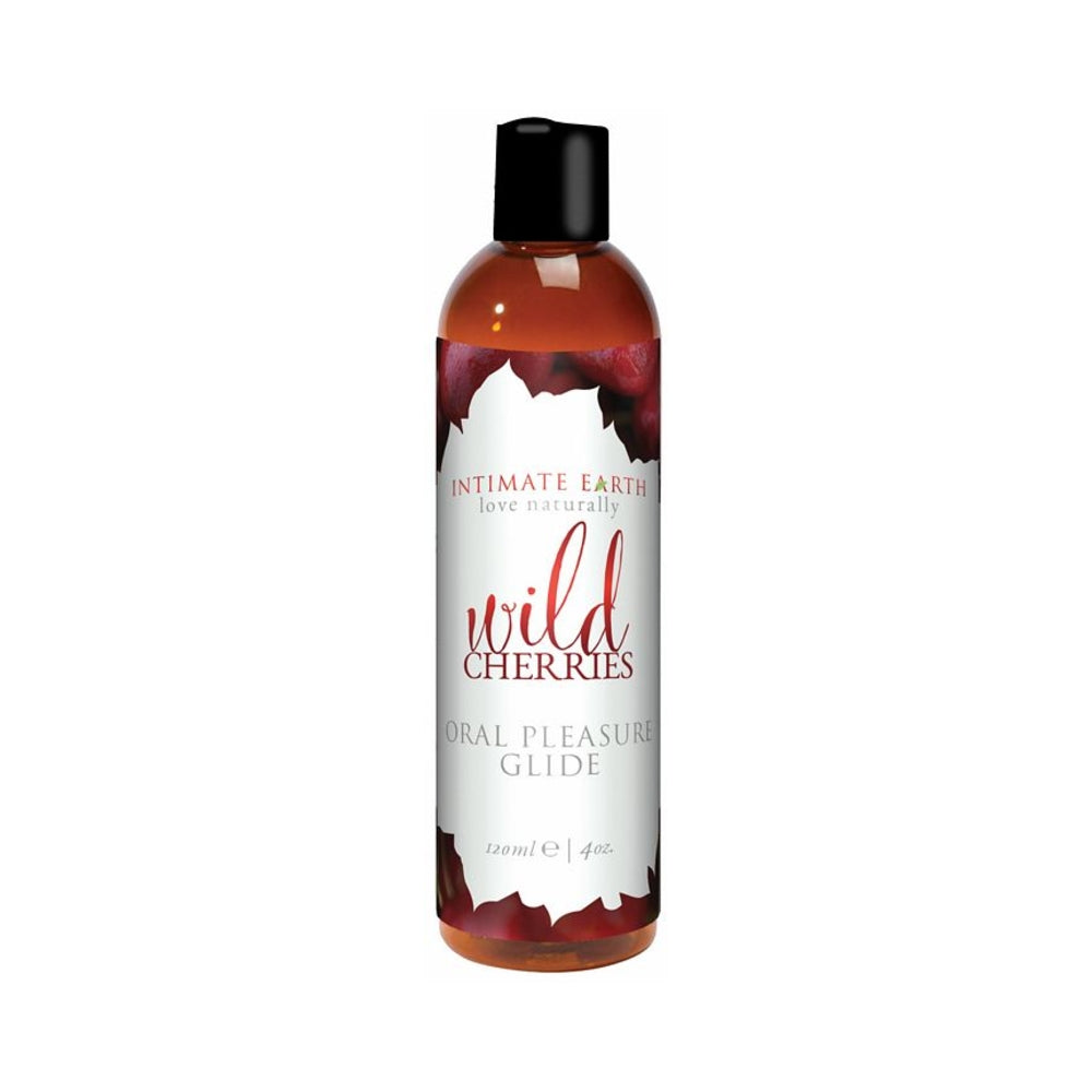 Intimate Earth Wild Cherries Flavored Glide 120ml.