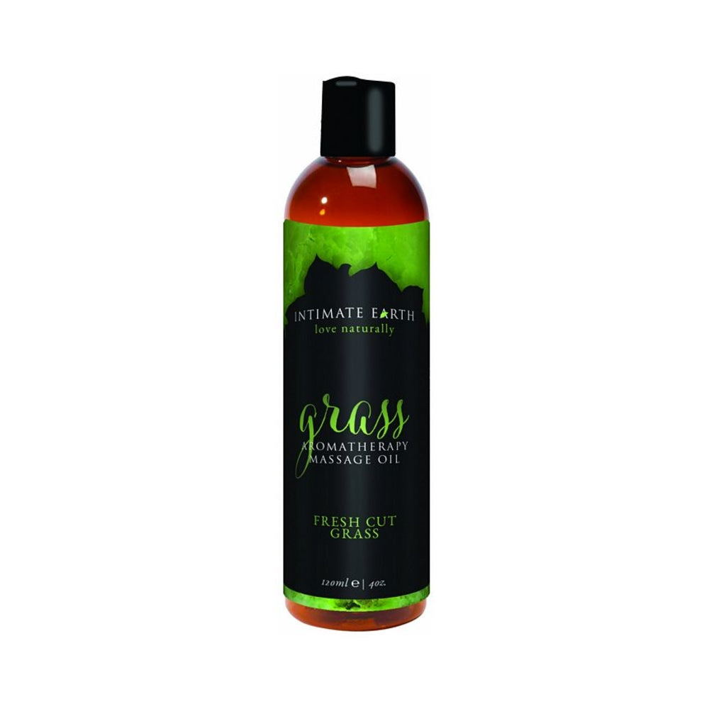 Intimate Earth Grass Massage Oil 120ml.