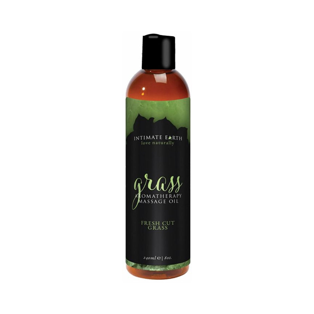 Intimate Earth Grass Massage Oil 8oz