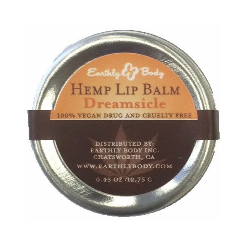 Earthly Body Hemp Lip Pot Dreamsicle