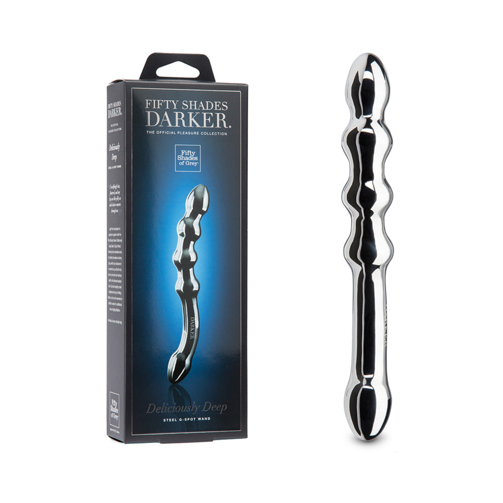 Fifty Shades Darker Deliciously Deep Steel G-spot Dildo