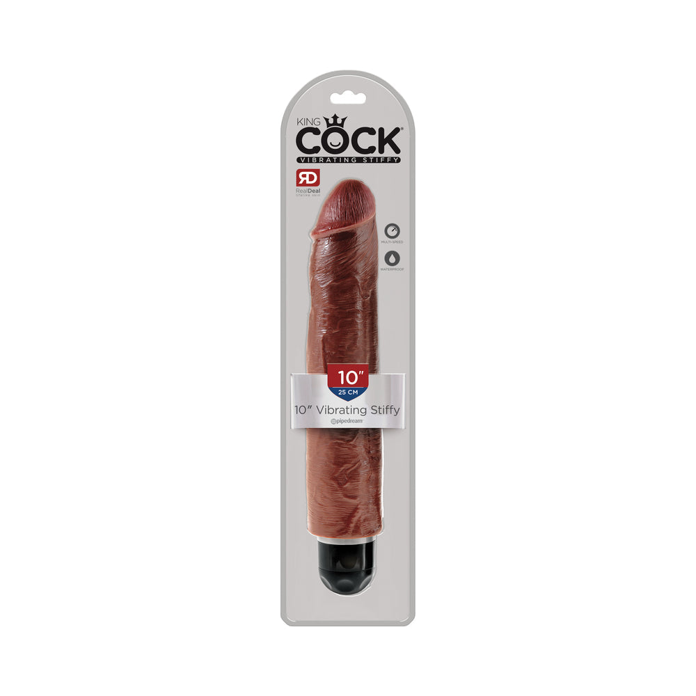 King Cock 10 inches Vibrating Stiffy