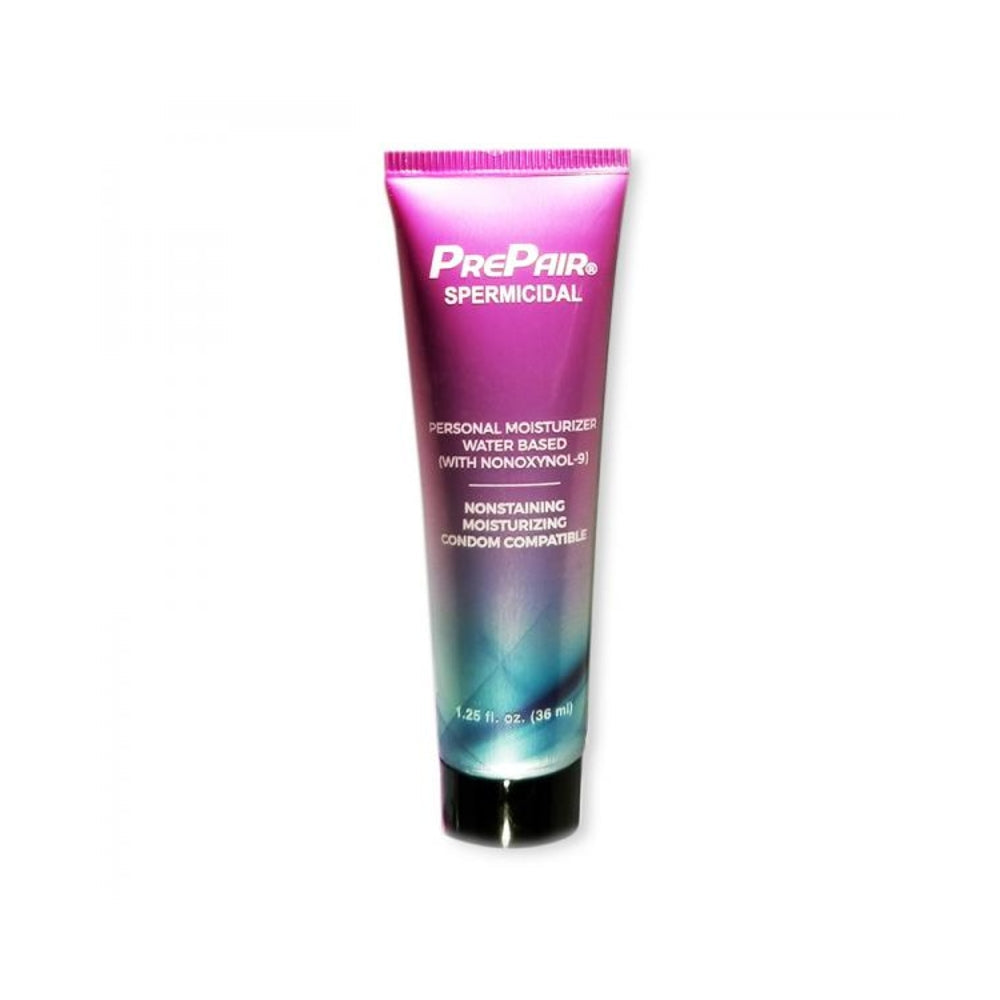 Prepair Spermicidal Water Based Lubricant 1.25oz Tube