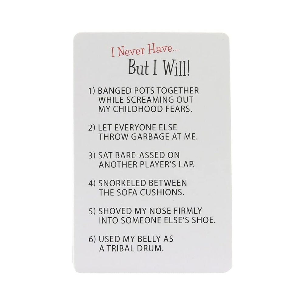 I Never Have But I Will Dares Adult Party Game