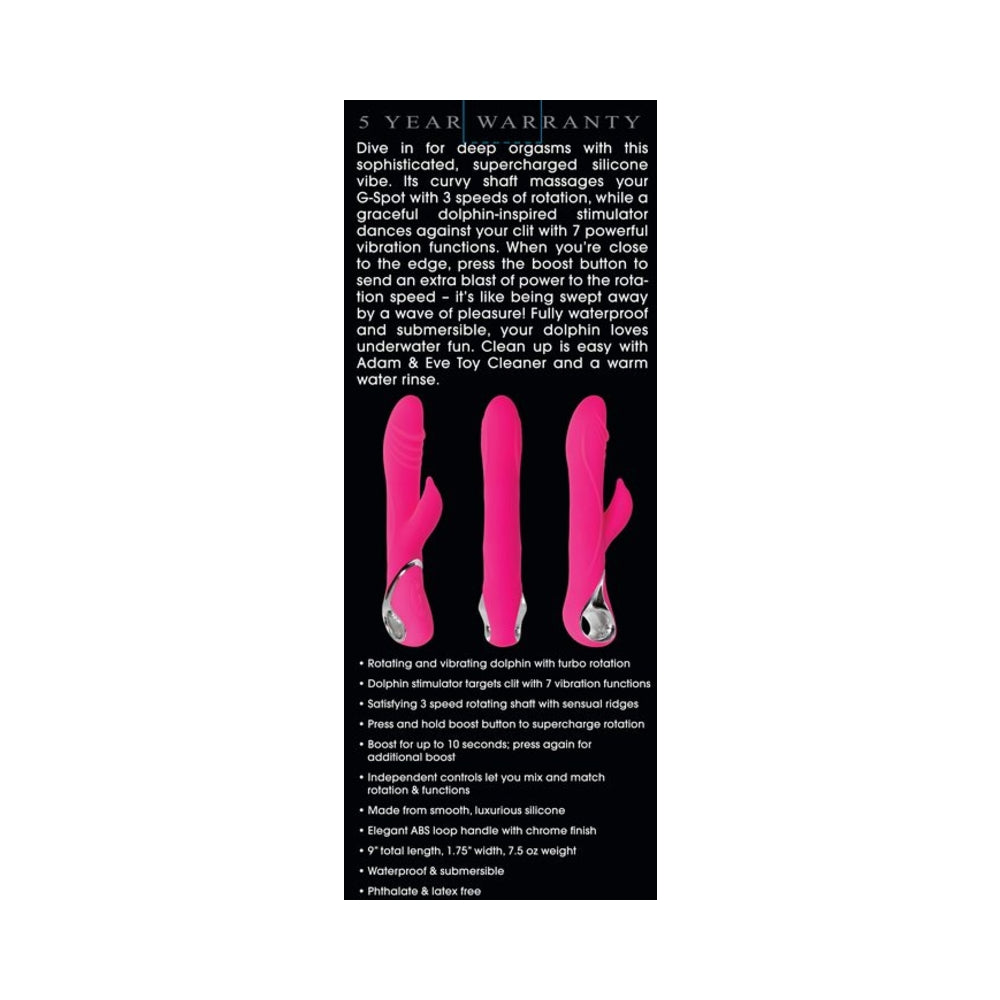 Adam & Eve The Dancing Dolphin Rechargeable Siliconepink