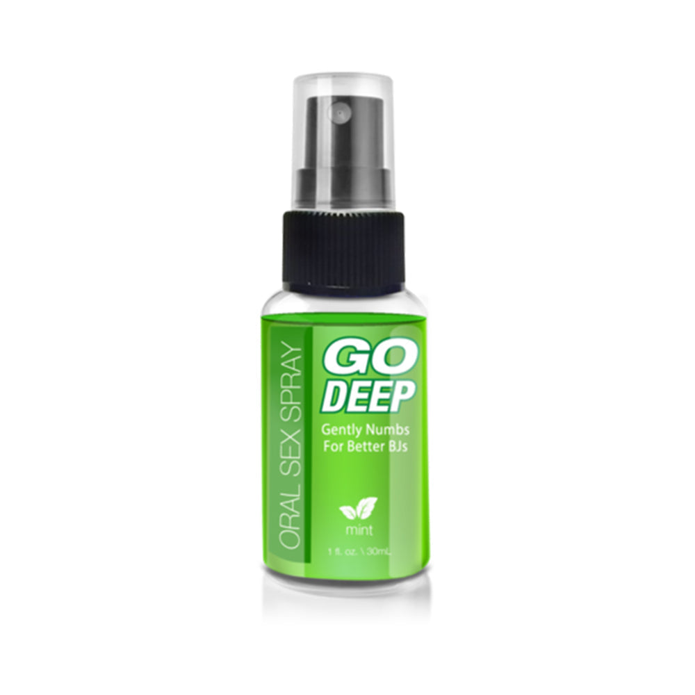 Go Deep Oral Sex Spray Mint 1 fl oz