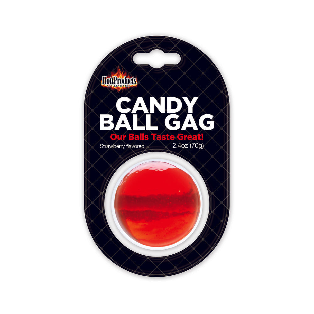 Candy Ball Gag Strawberry