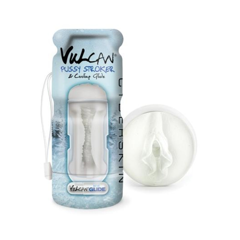 Cyberskin Vulcan Pussy Stroker W/cooling Glide Frost