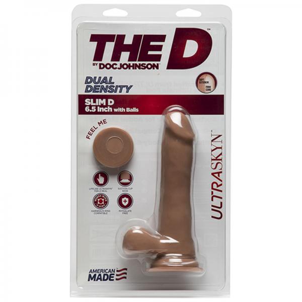 The D Slim D Ultraskyn 6" Cock