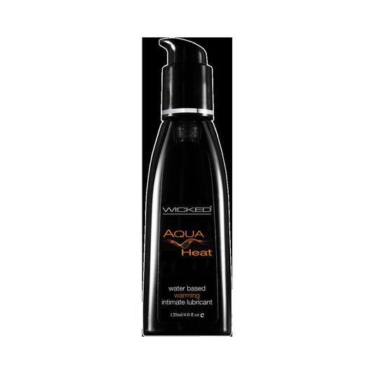 Wicked Aqua Heat Water Based Warming Lubricant 4oz