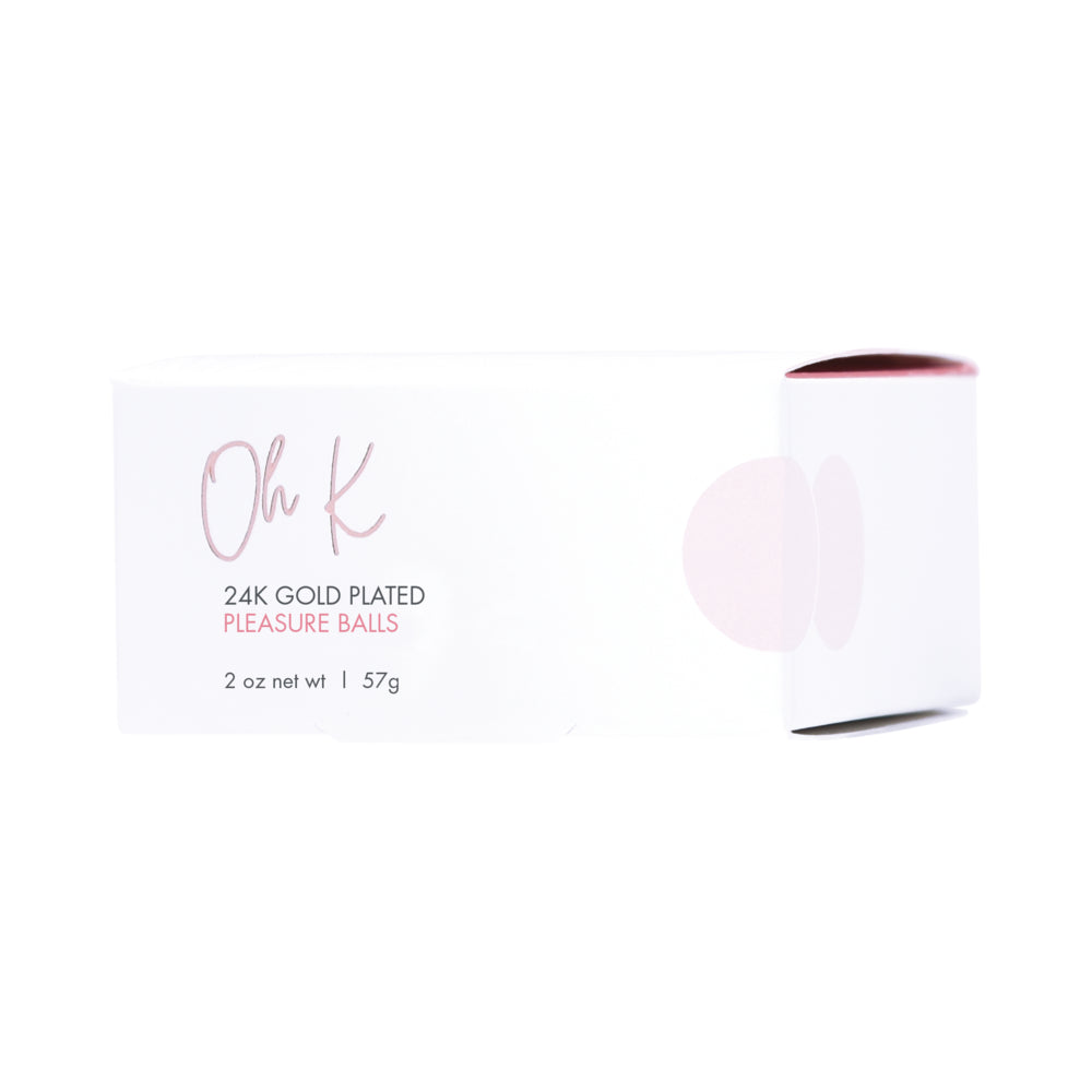 Cgc Pleasure Balls 24k Gold Plated (set)