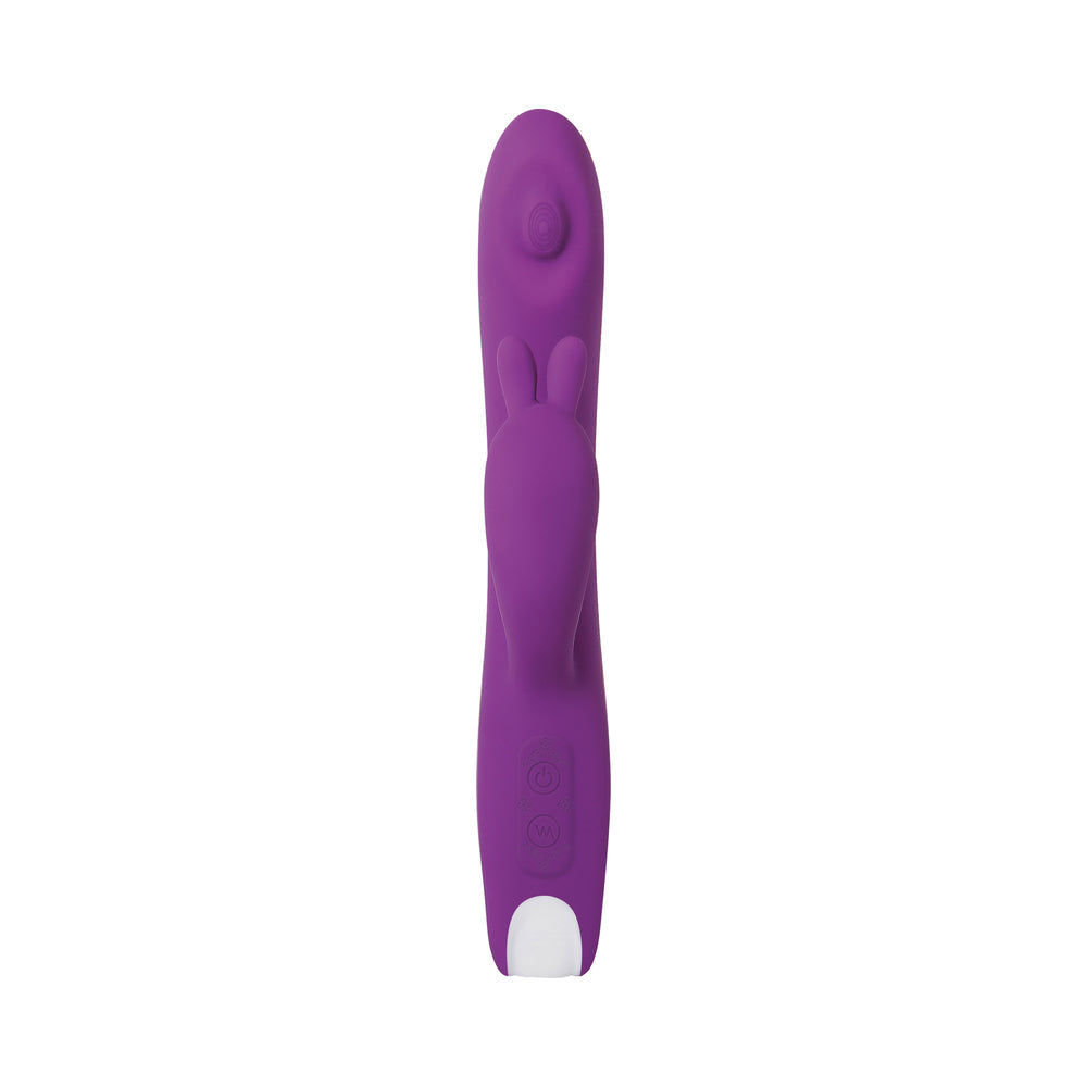 A&e Eve's Deluxe Rabbit Thumper Thrusting Shaft Twirling Dual Vibe 9 Speeds And Functions Usb Rechar
