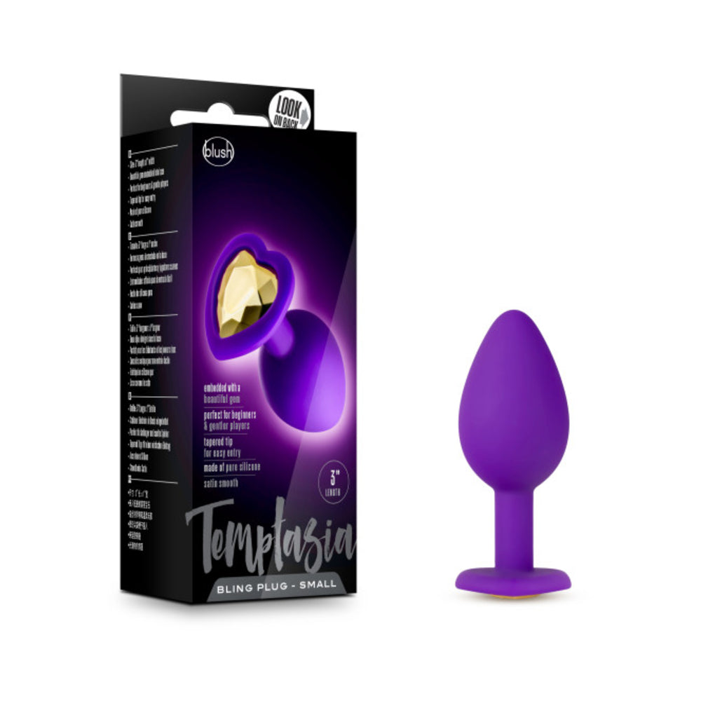 Temptasia - Bling Plug Small - Purple