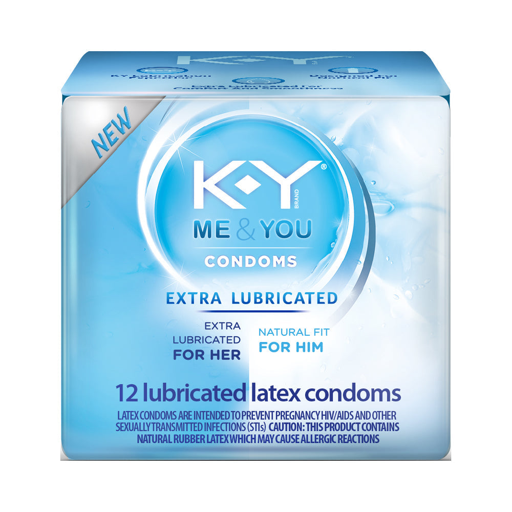 K-Y Extra Lubricated Condom 12ct