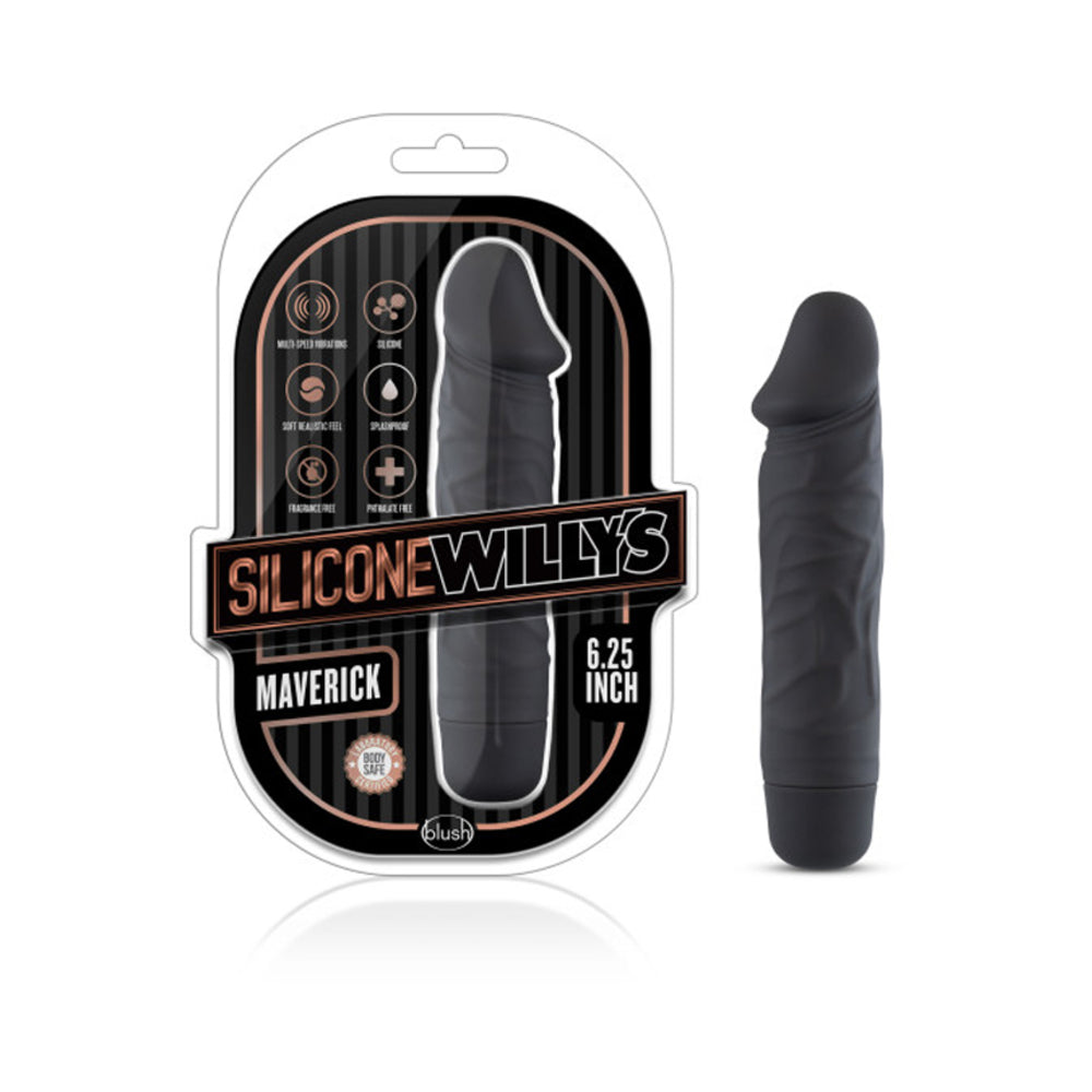 Silicone Willy's Maverick 6.25 inches Vibrating Dildo