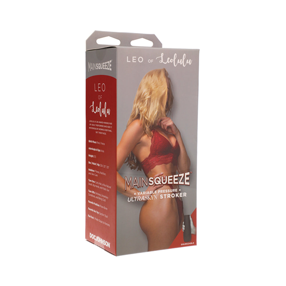 Main Squeeze - Leo Of Leolulu - Ultraskyn Stroker - Pussy Vanilla
