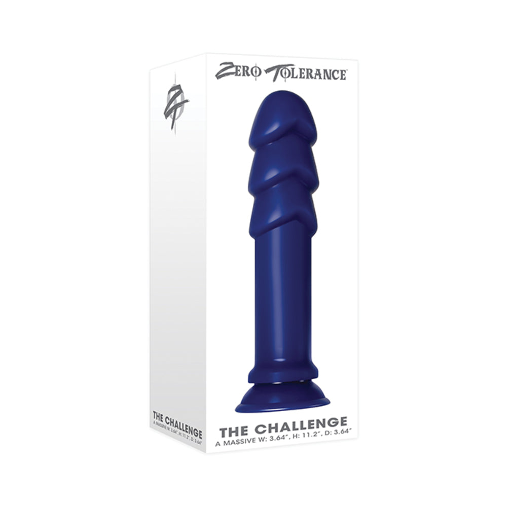 ZT The Challenge Butt Plug Blue