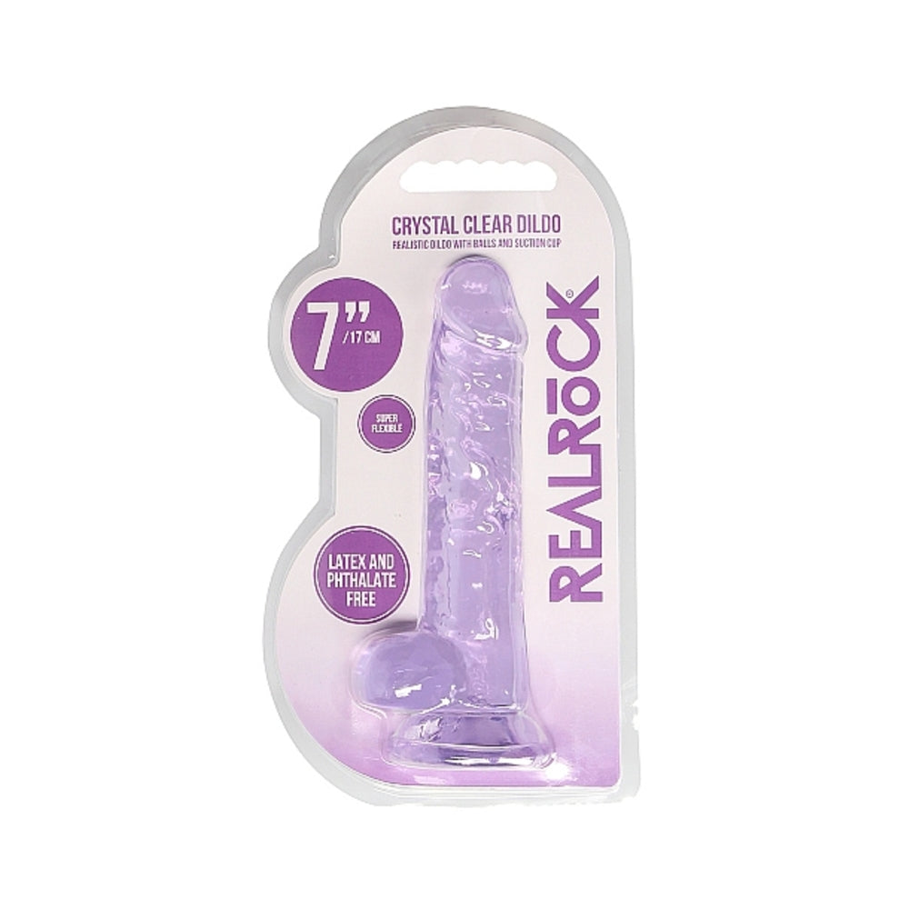 Realrock Realistic Dildo With Balls 7 inches