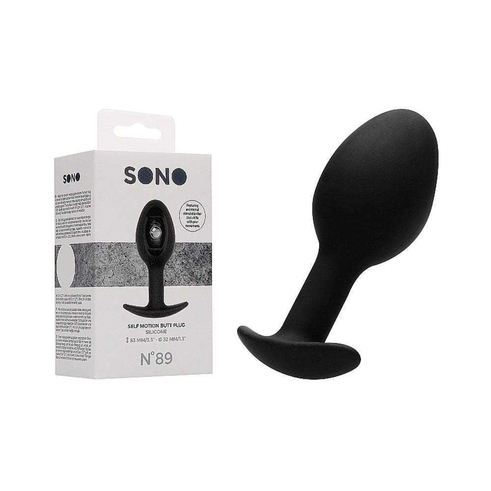 Sono No. 89 - Self Penetrating Butt Plug - Black