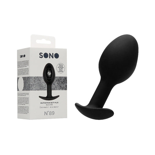 Sono No. 89 - Self Penetrating Butt Plug - Black