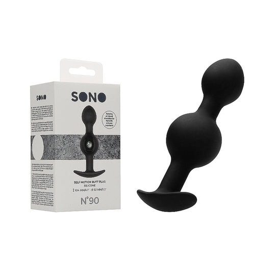 Sono No. 90 - Self-penetrating Butt Plug - Black