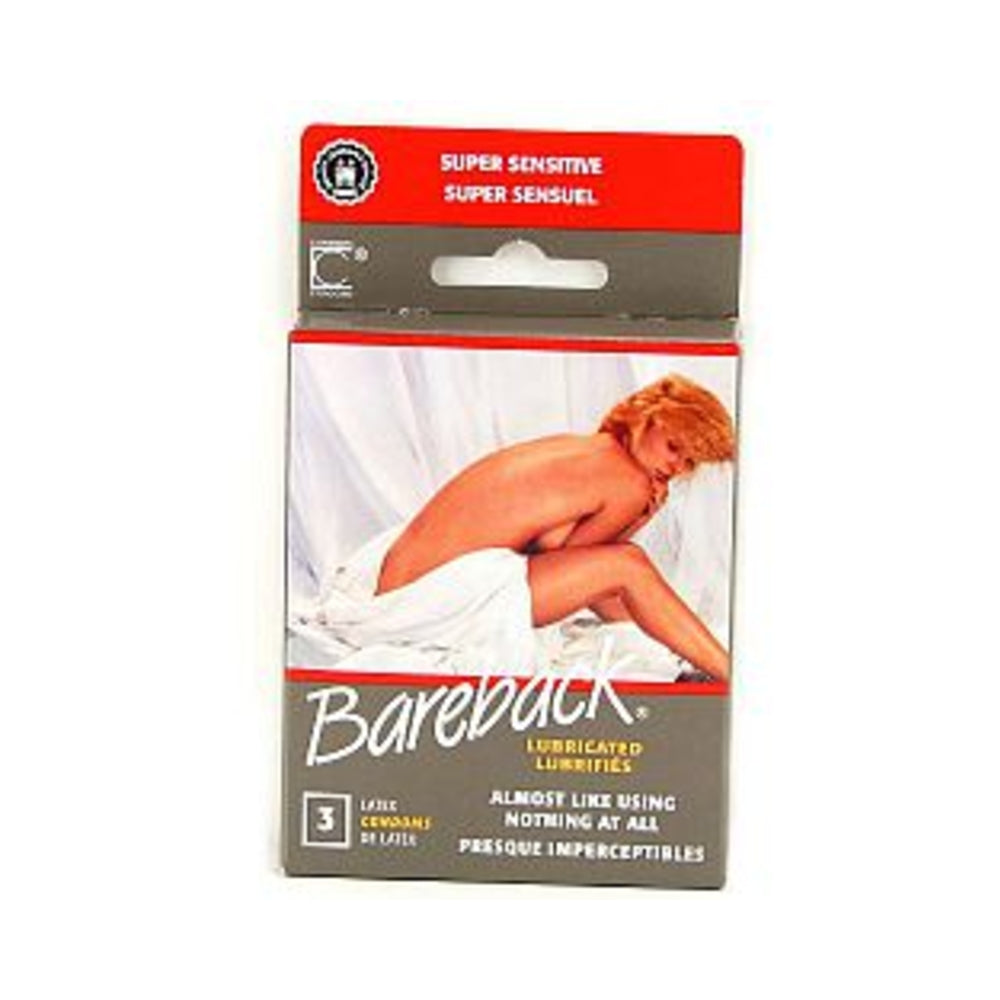 Contempo Bareback Condoms 3 Package