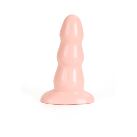 Triple Ripple Butt Plug Medium (Flesh)