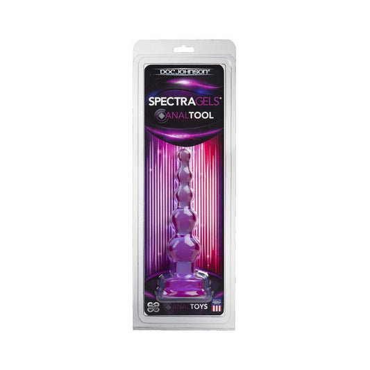 SpectraGel Anal Tool Jelly Purple Plug