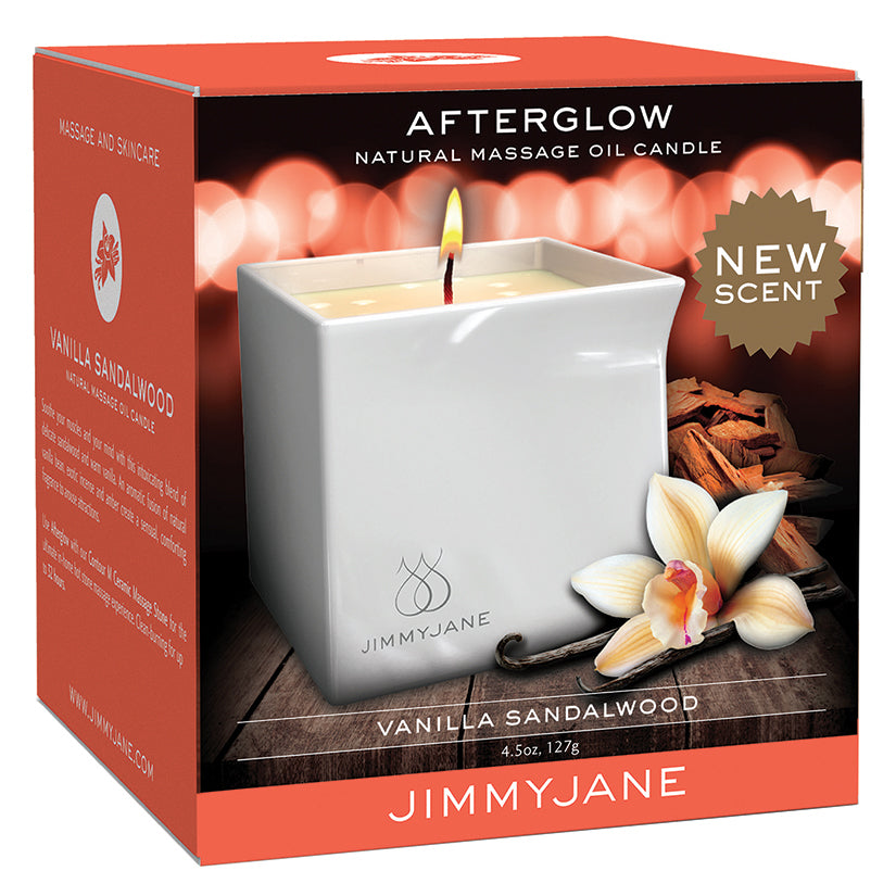 JimmyJane Afterglow Massage Candle - Vanilla Sandalwood