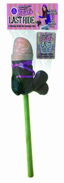 Bride's Last Ride Party Game Brown Pony