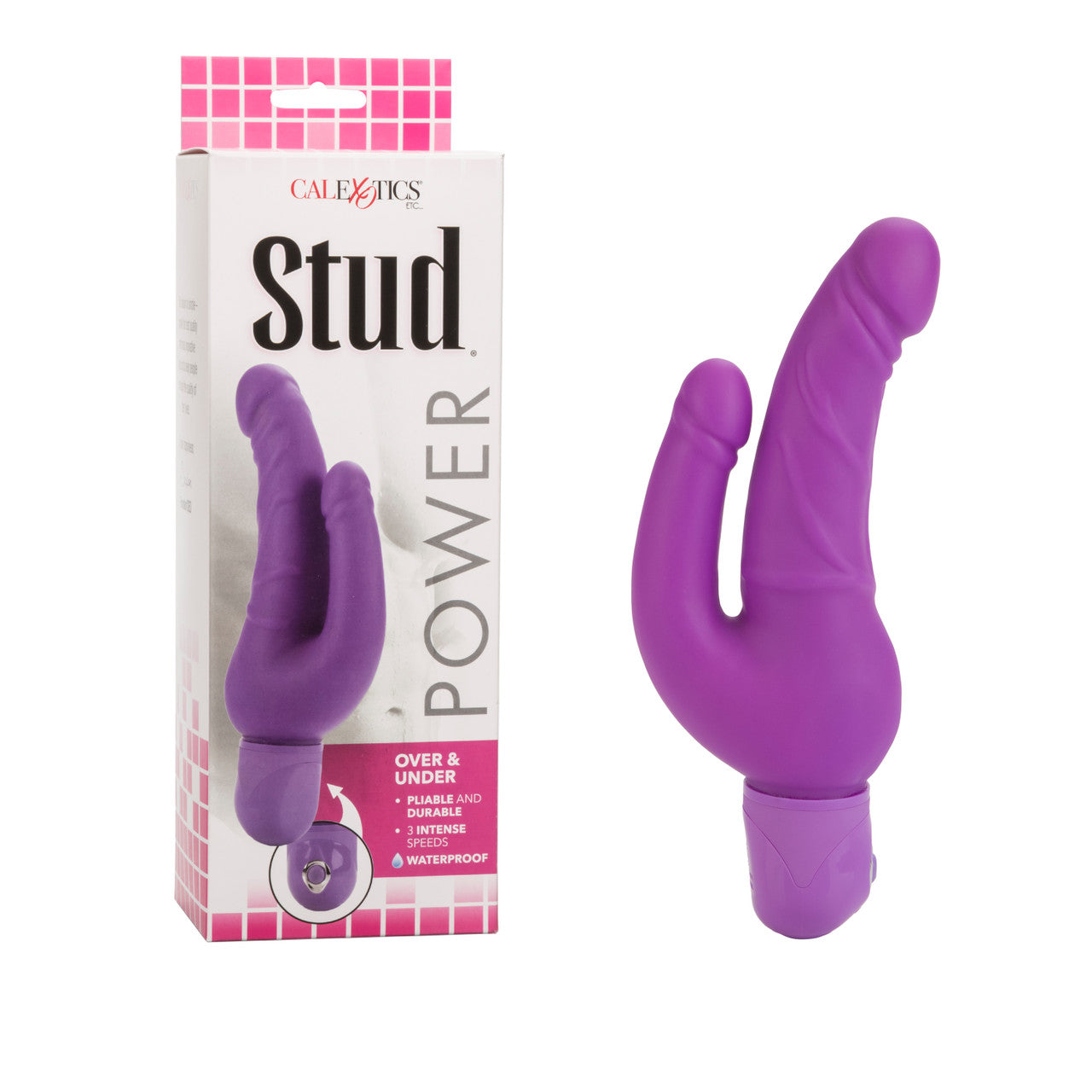 Power Stud Over & Under Dong Waterproof - Purple
