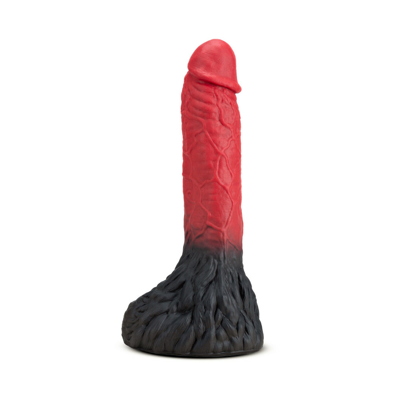 The Realm Lycan Lock-on Werewolf Dildo Red