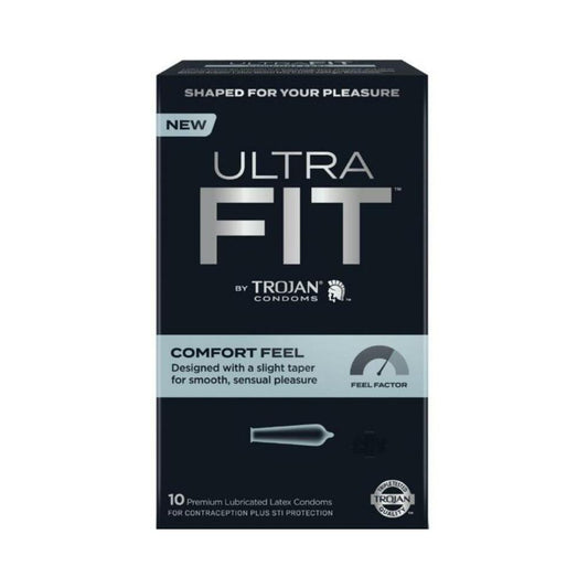 Trojan Ultrafit Comfort Feel 10 Ct.