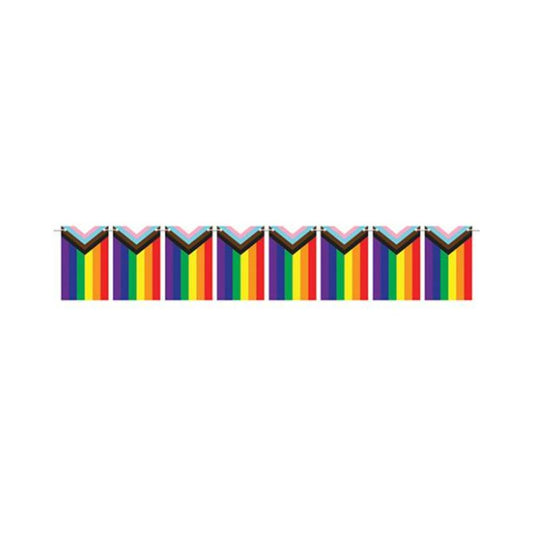 Pride Flag Pennant Streamer