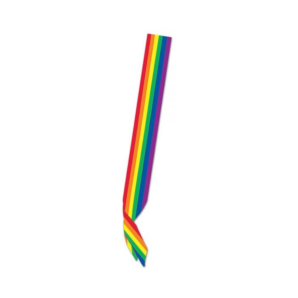 Pride Satin Sash - Rainbow
