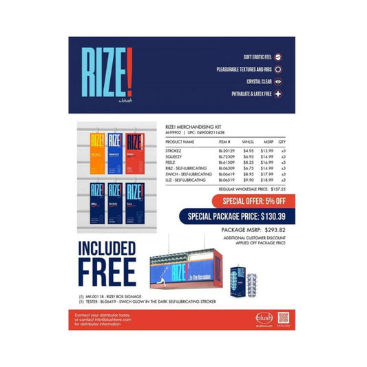 Rize! Merchandising Kit