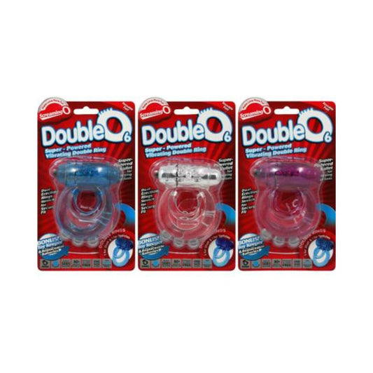 Double O 6 Assorted Colors 6 Piece Display