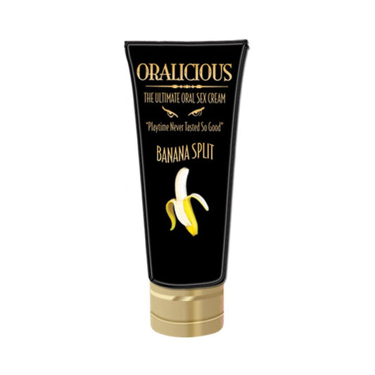 Oralicious Ultimate Oral Sex Cream 2oz Banana Split