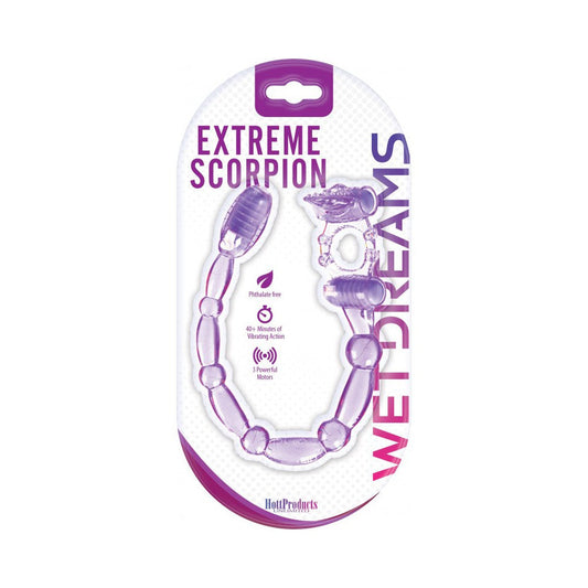 Scorpion Dual Pleasure Ring With Anal Vibe