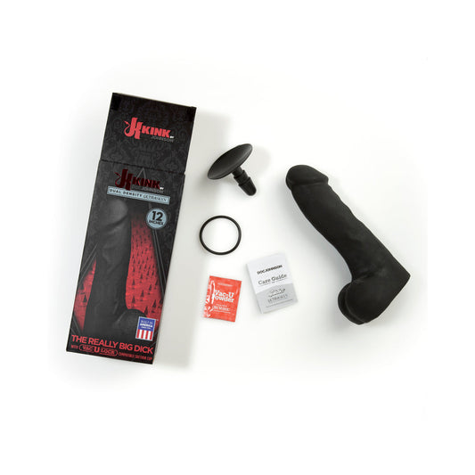 Kink The Really Big Dick 12 inches Black Dildo