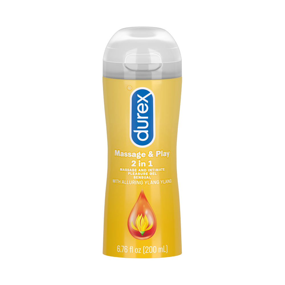 Durex Massage & Play 2 in 1 Sensual Ylang Ylang - 6.76 Fl. Oz. / 200 ml
