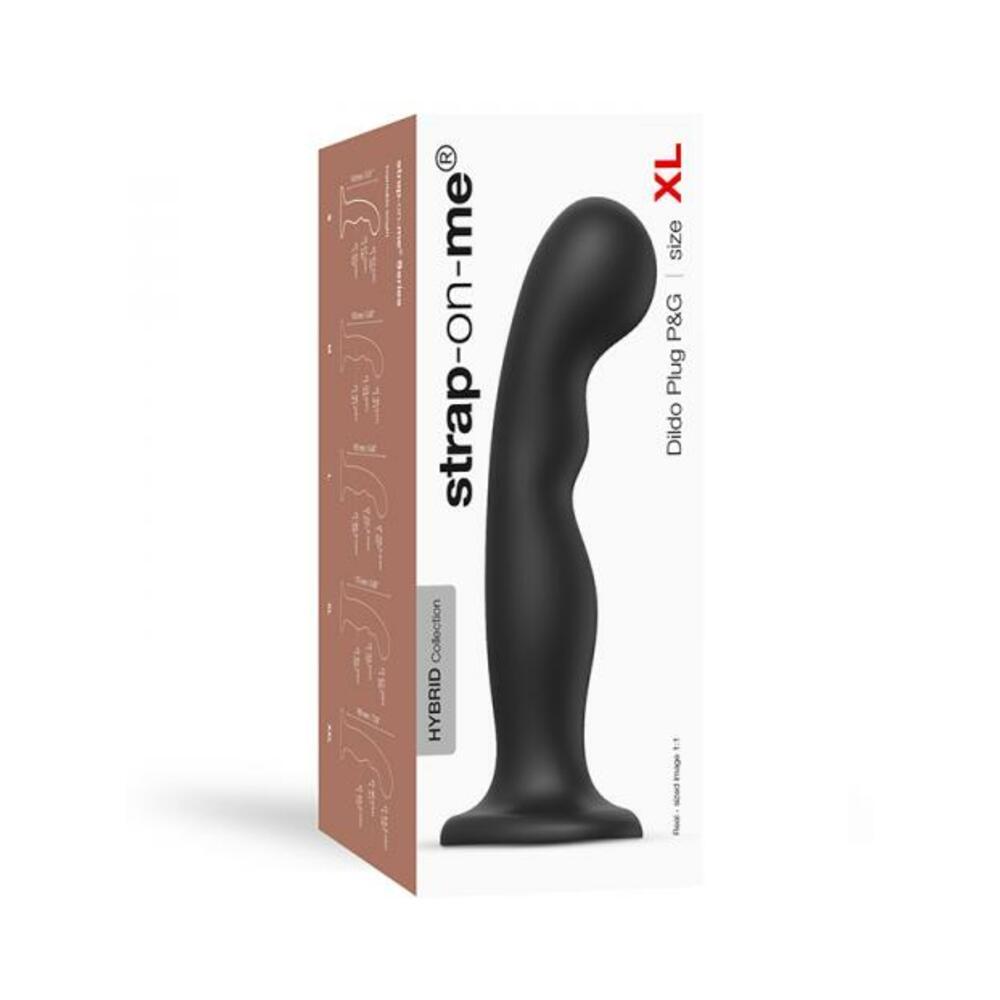 Strap-on-me Dildo Plug P&g Xl Black